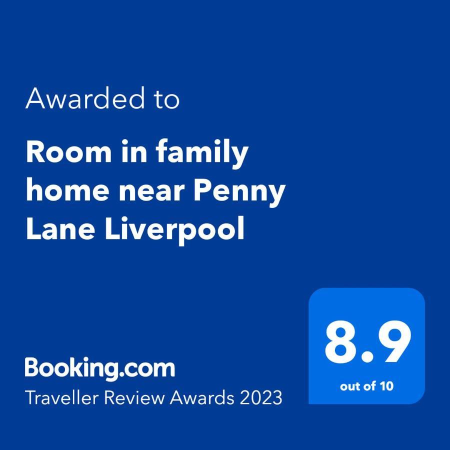 Room In Family Home Near Penny Lane Liverpool Luaran gambar